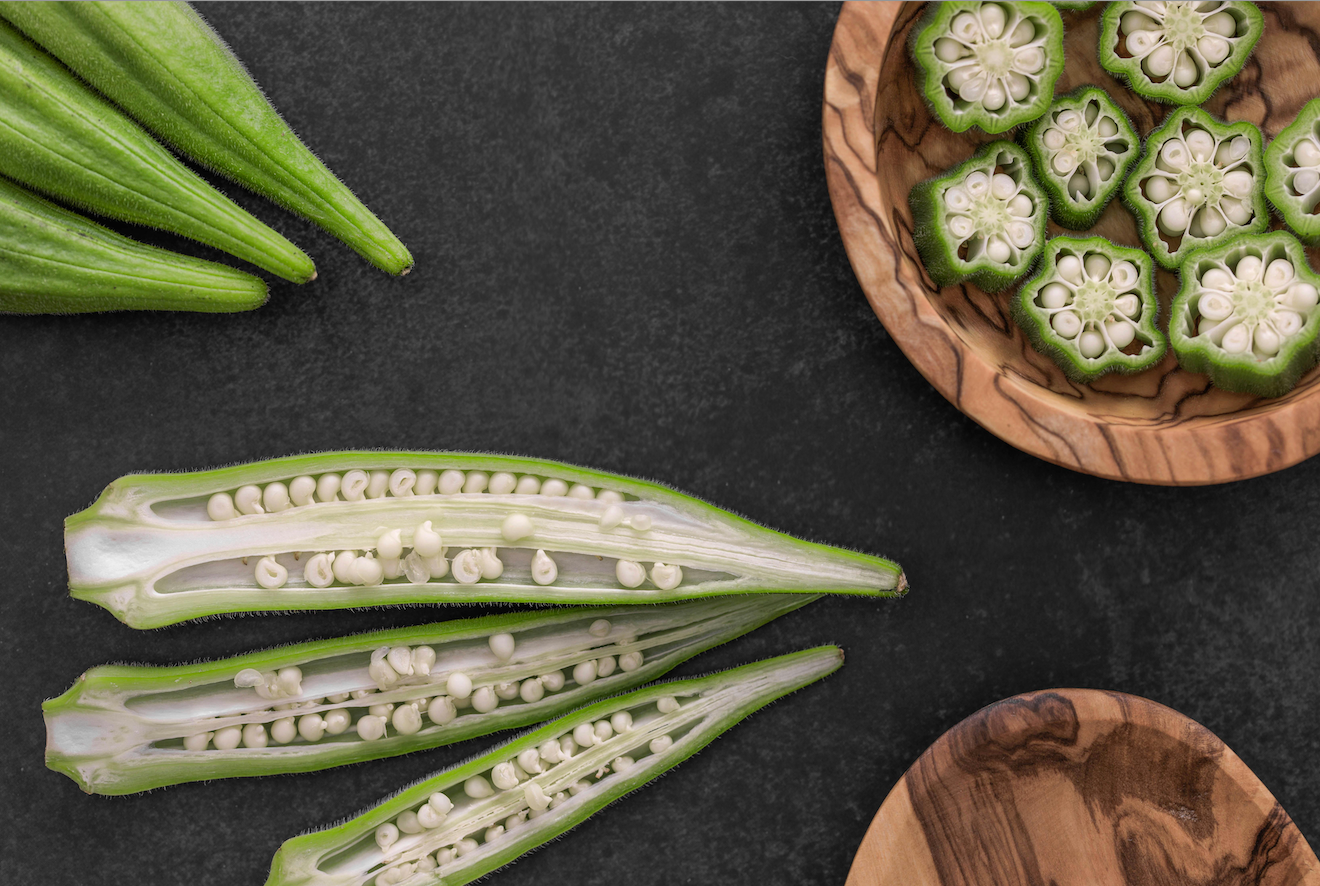 ドイツでオクラ🇩🇪