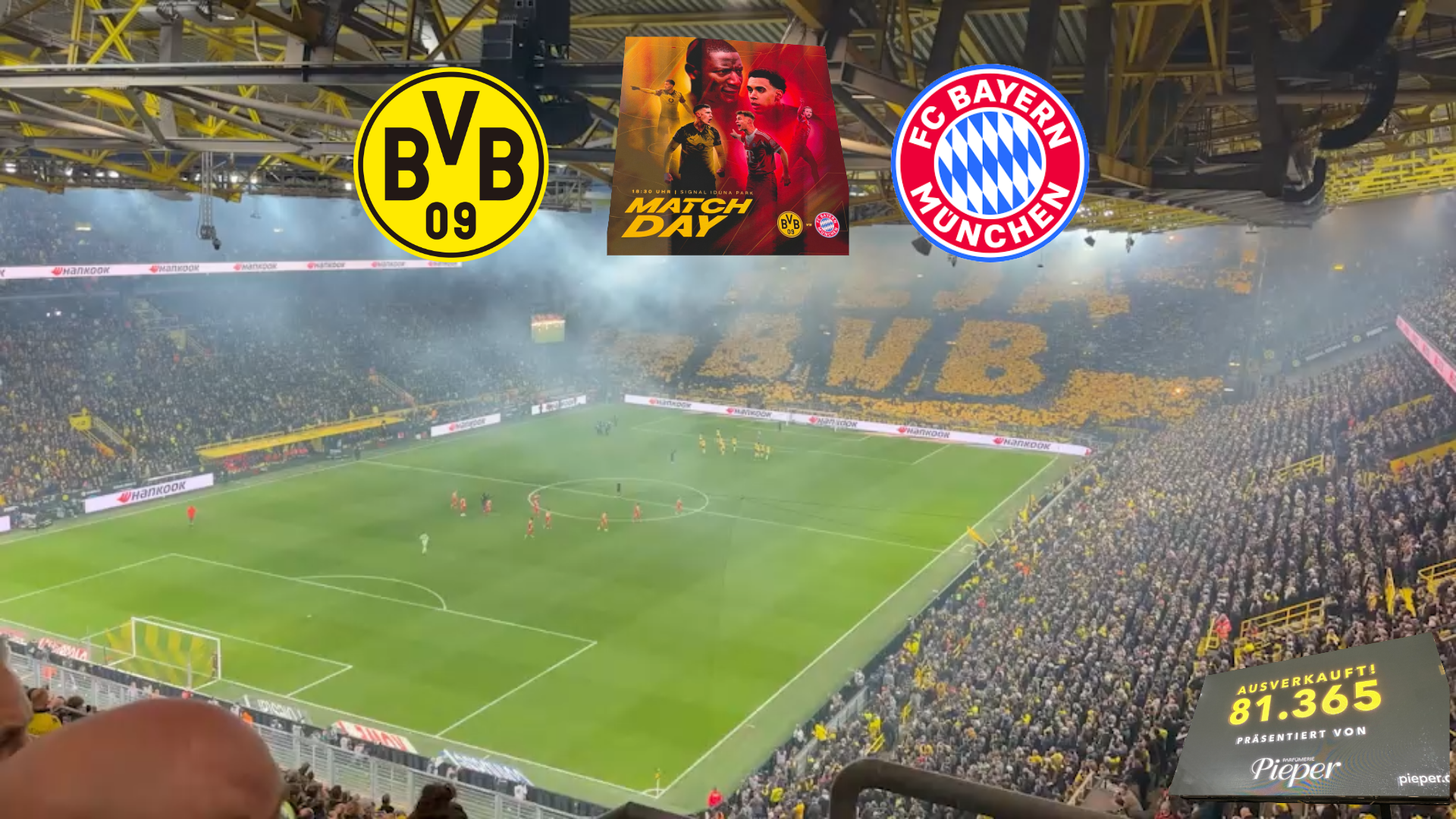 ドルトムント vs バイエルン|デア・クラシカー現地観戦🔥サッカー留学でドイツへ|Piece