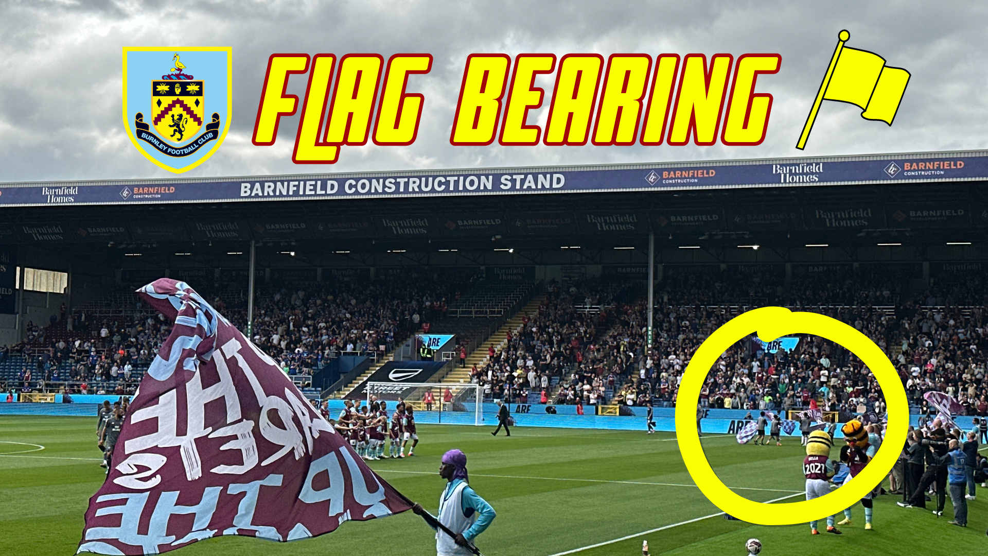flag bearing!!