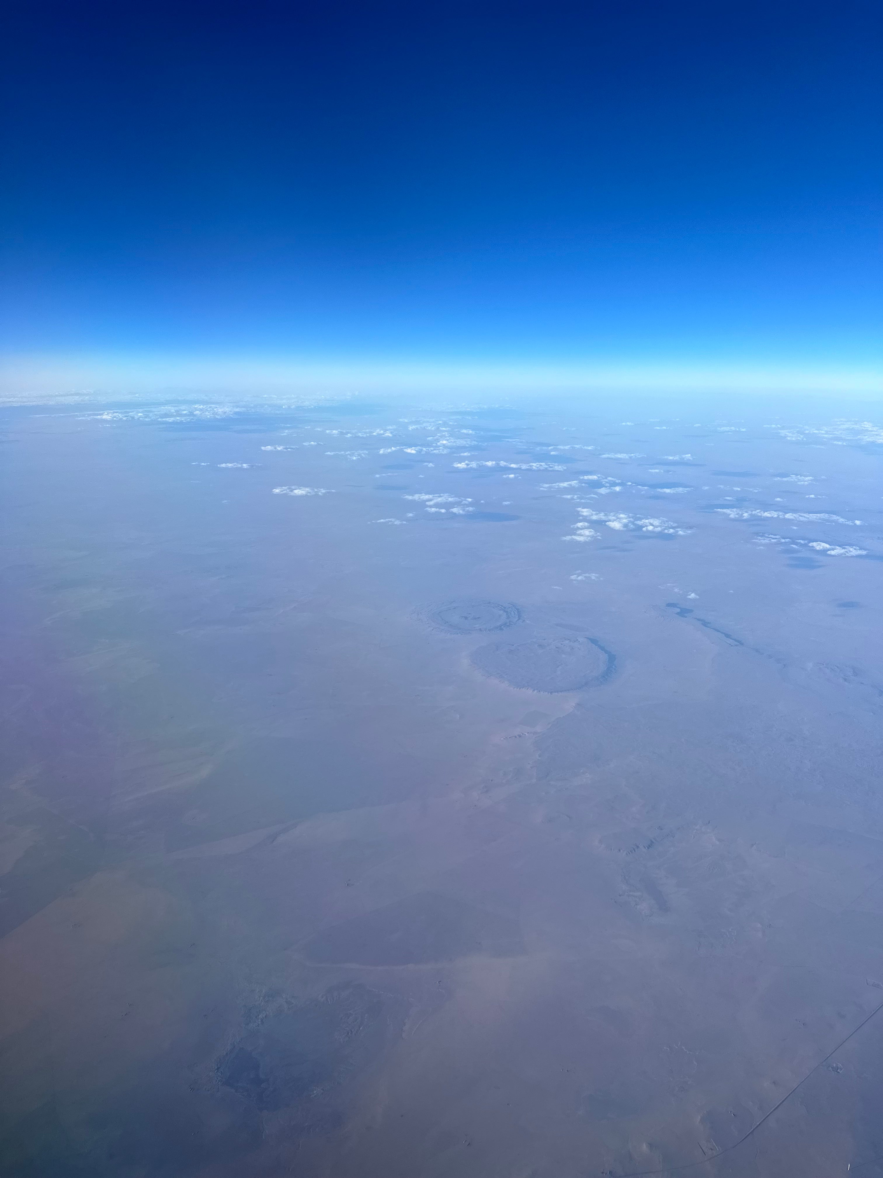 モンゴルの上空🇲🇳