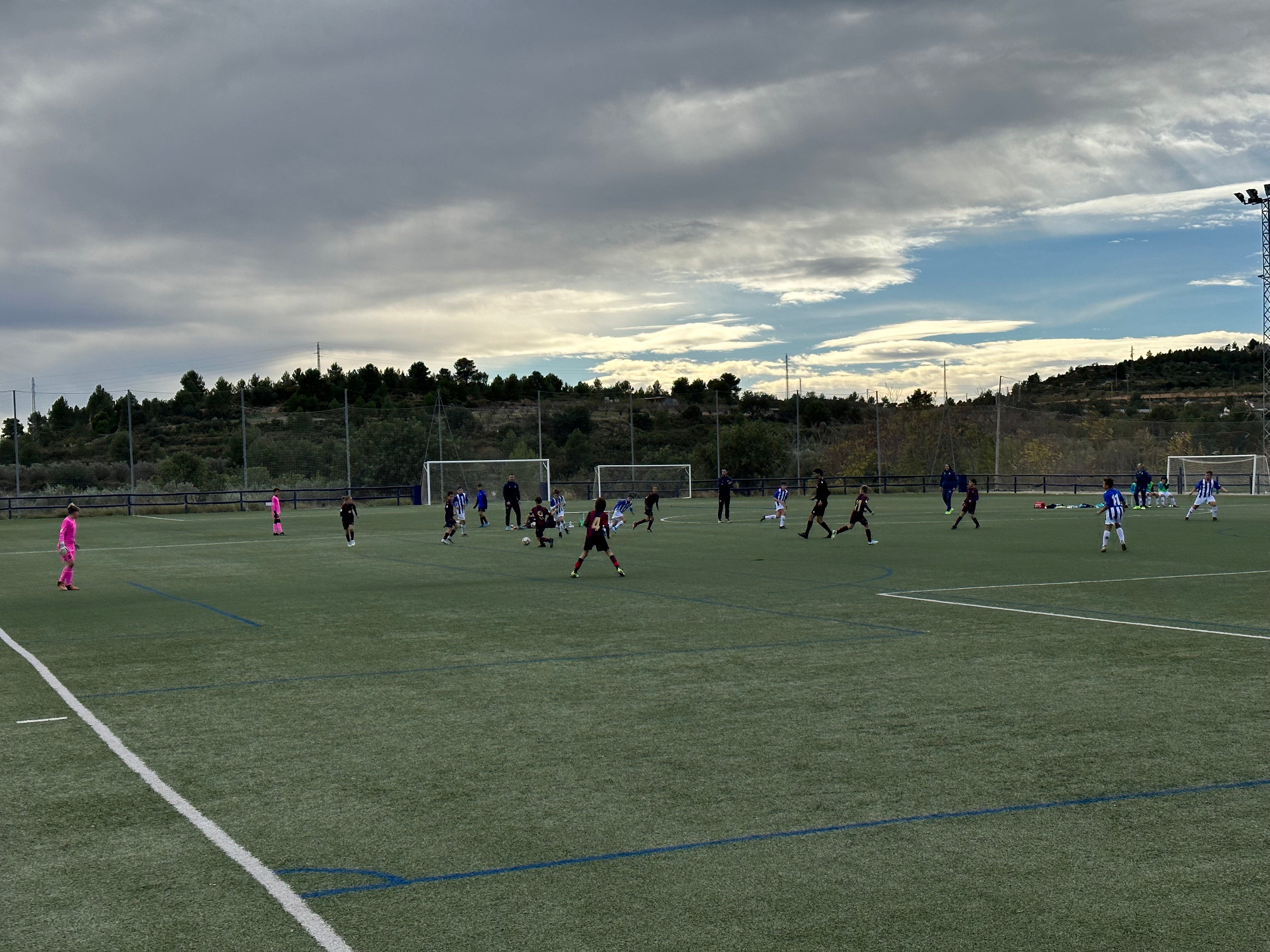 試合前の円陣🇪🇸