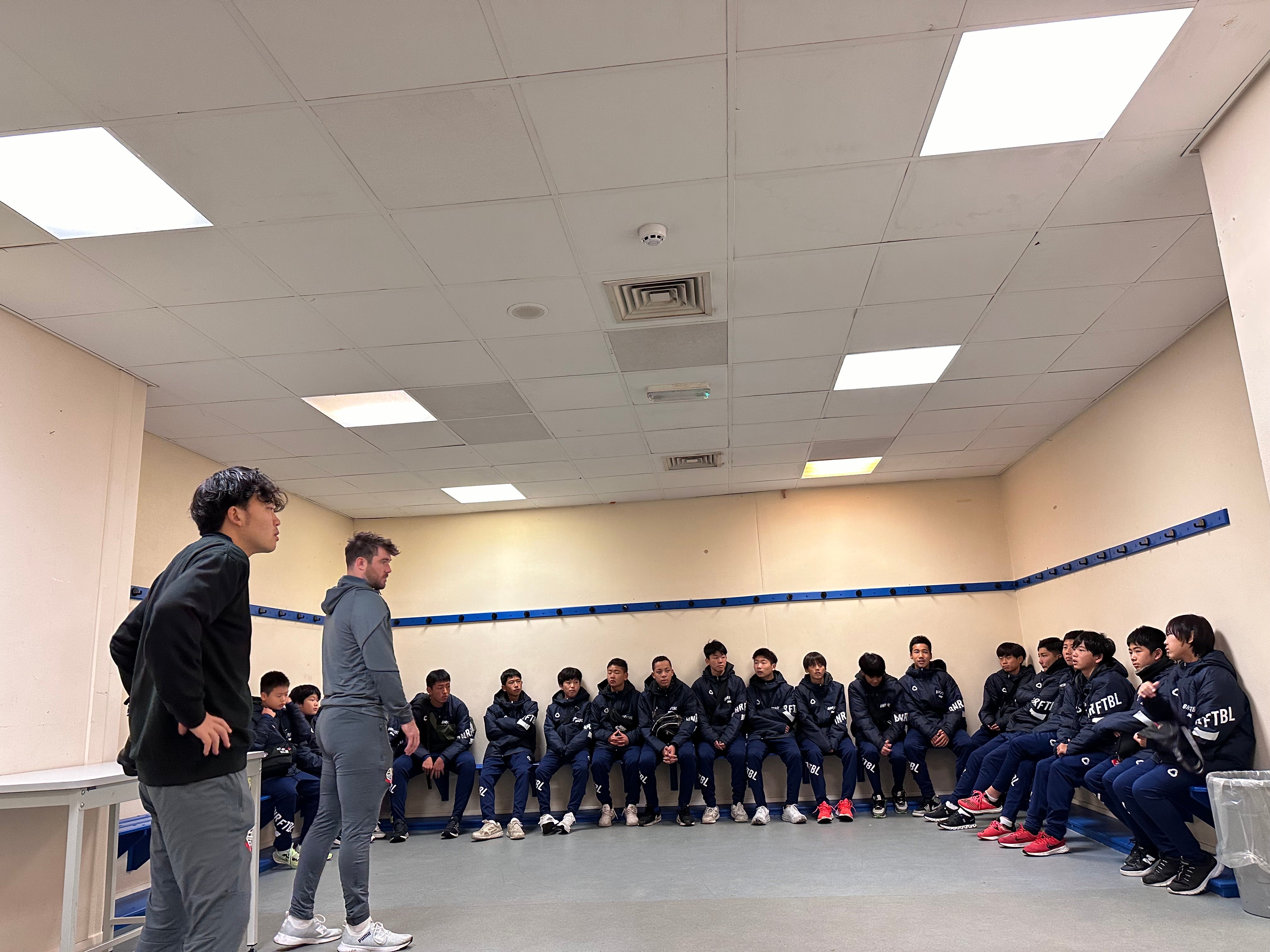 イギリス🇬🇧ロッカールームの豆知識