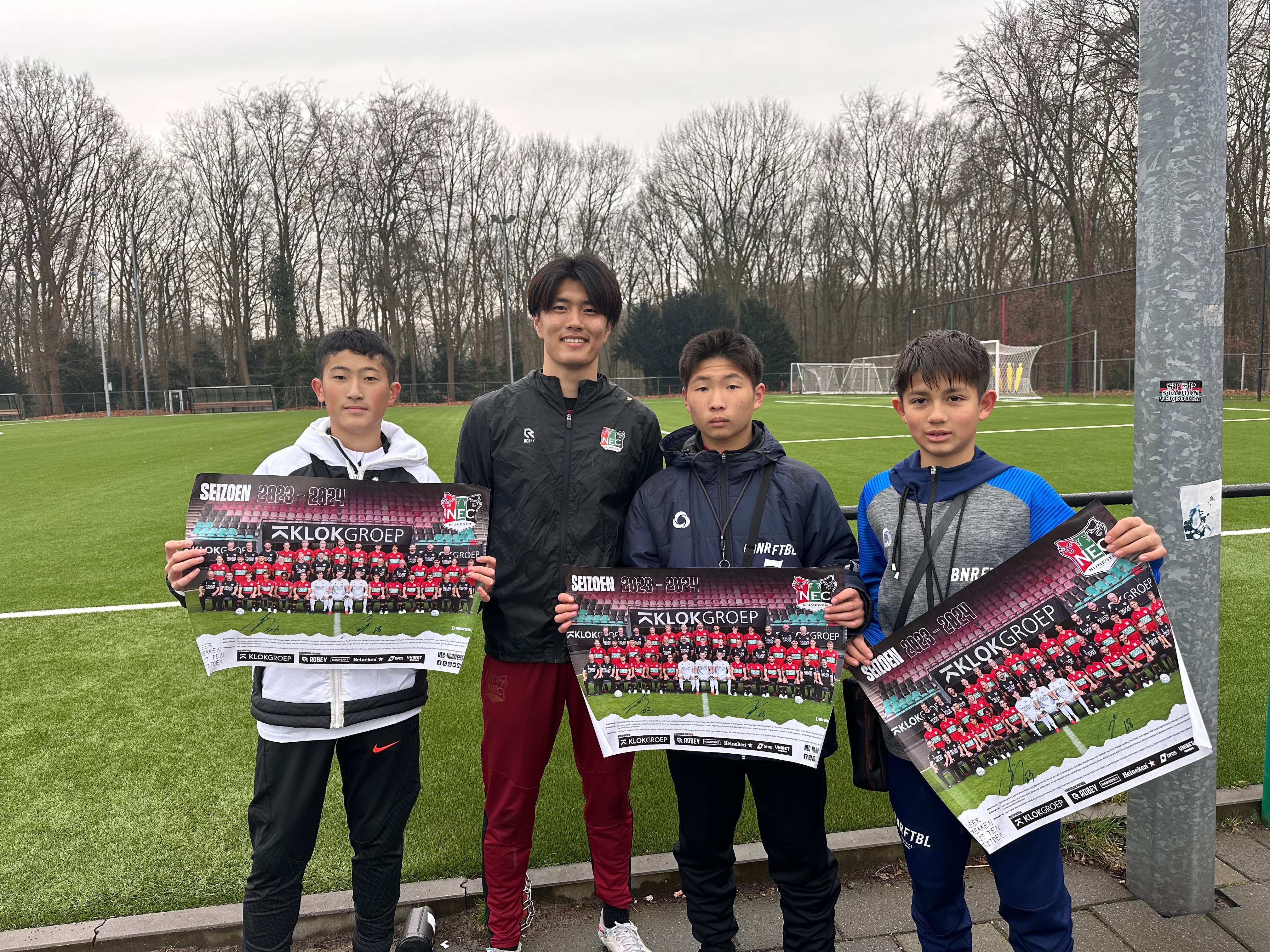 小川 航基選手と!!