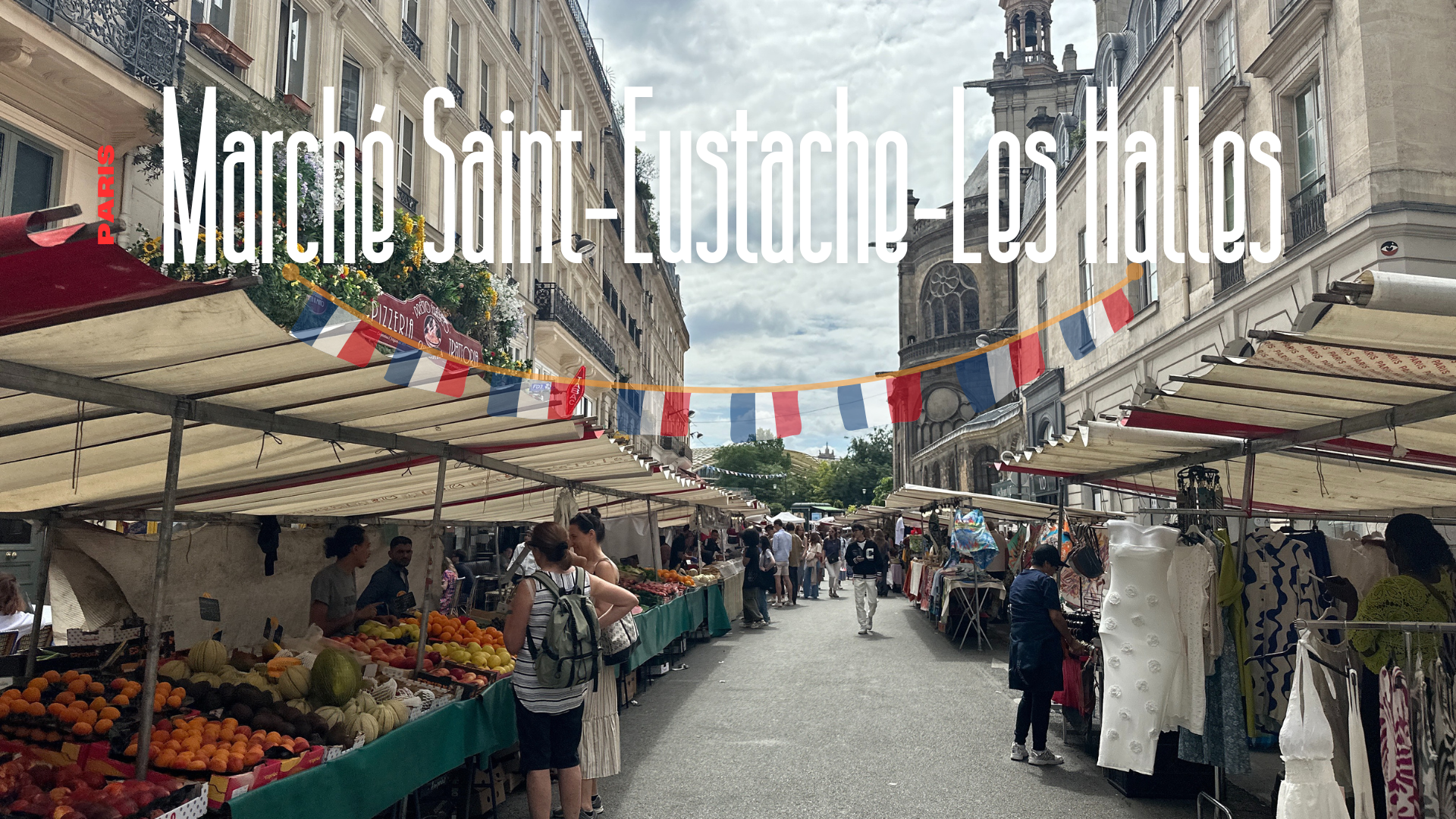 Marche Saint-Eustache Les Halles
