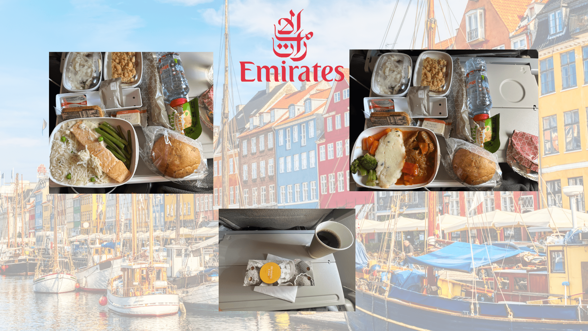 Dubai⇨コペンハーゲンの機内食|海外遠征中の食事レポート - Piece 海外留学サポート