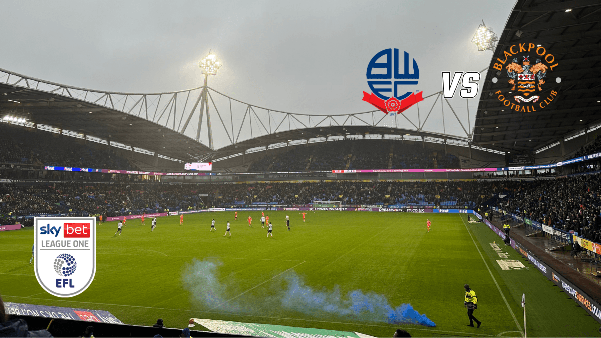 EFL League One現地観戦|ボルトンワンダラーズ vs ブラックプール第17節(2024年12月) - Piece 海外留学サポート