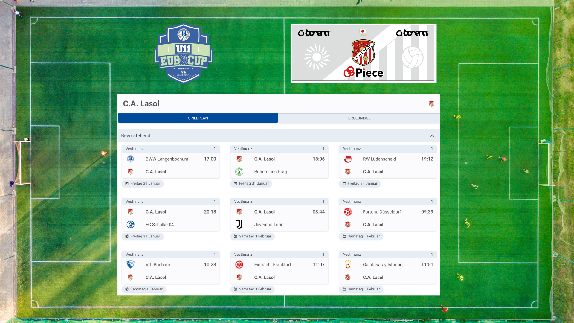 U11 EuroCup 2025 - Piece 海外留学サポート