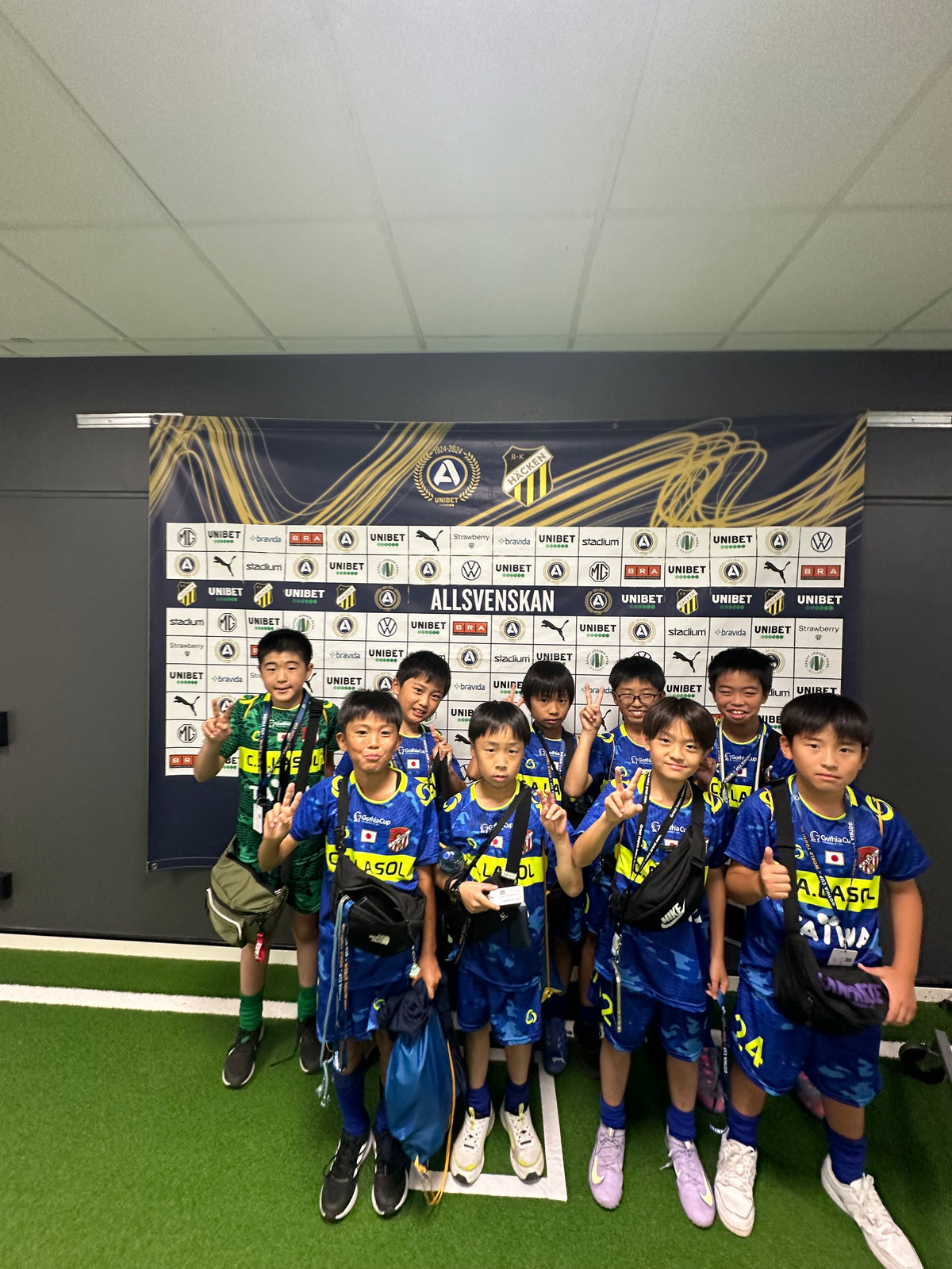 会見会場