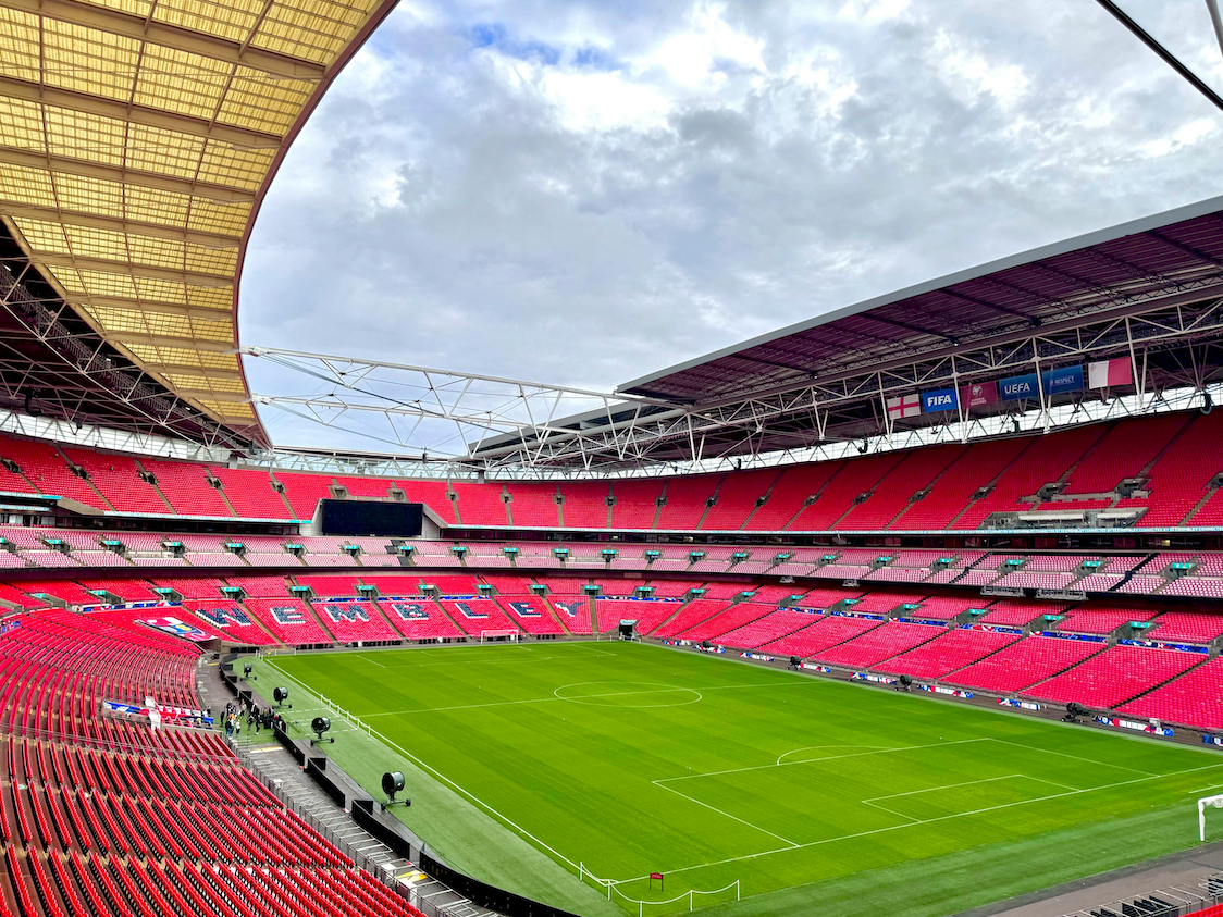 ウェンブリースタジアムツアー🇬🇧