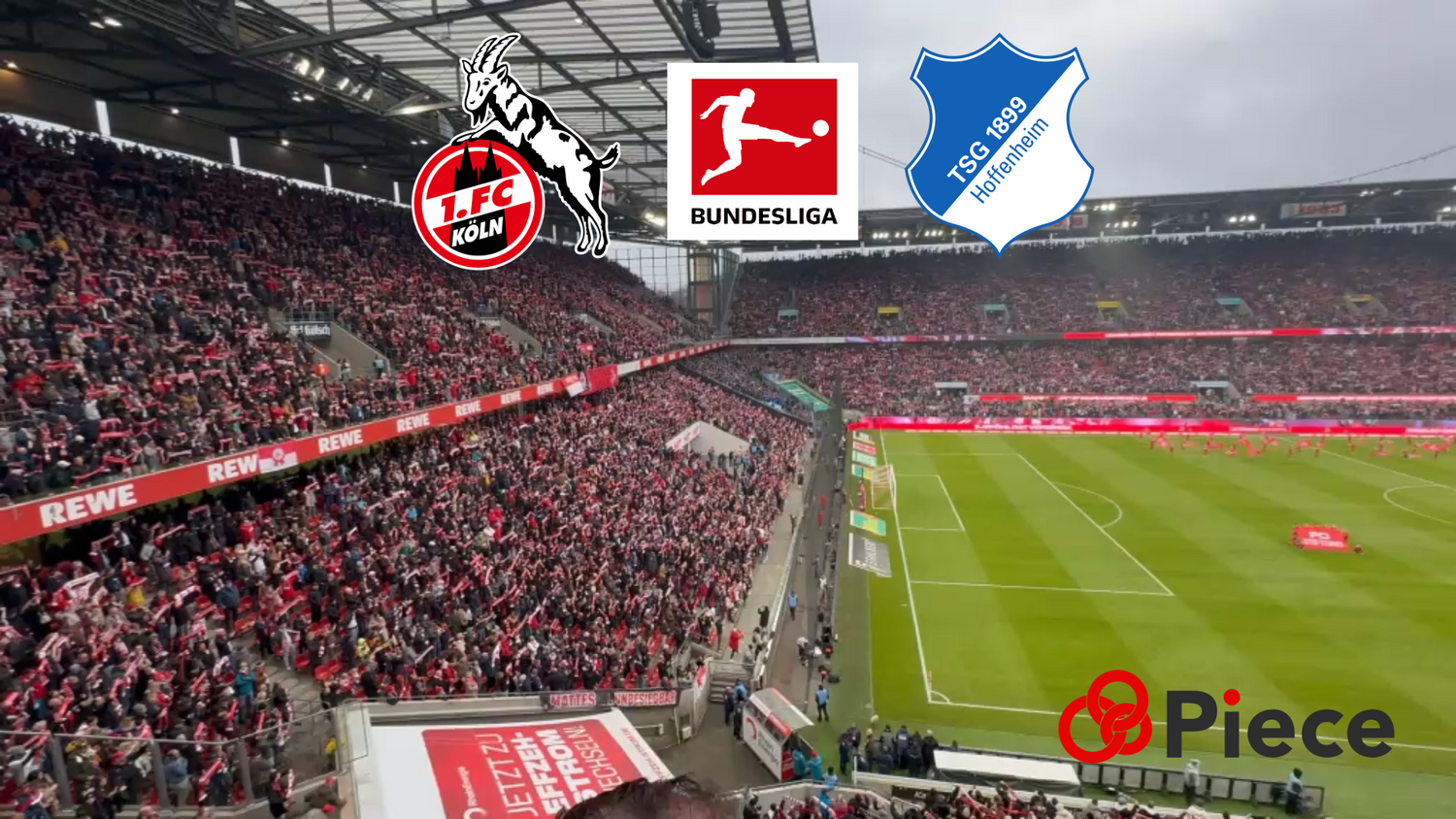 ケルン vs ホッフェンハイム｜試合前の全員合唱が鳥肌すぎた🎤ブンデスリーガ第23節現地観戦