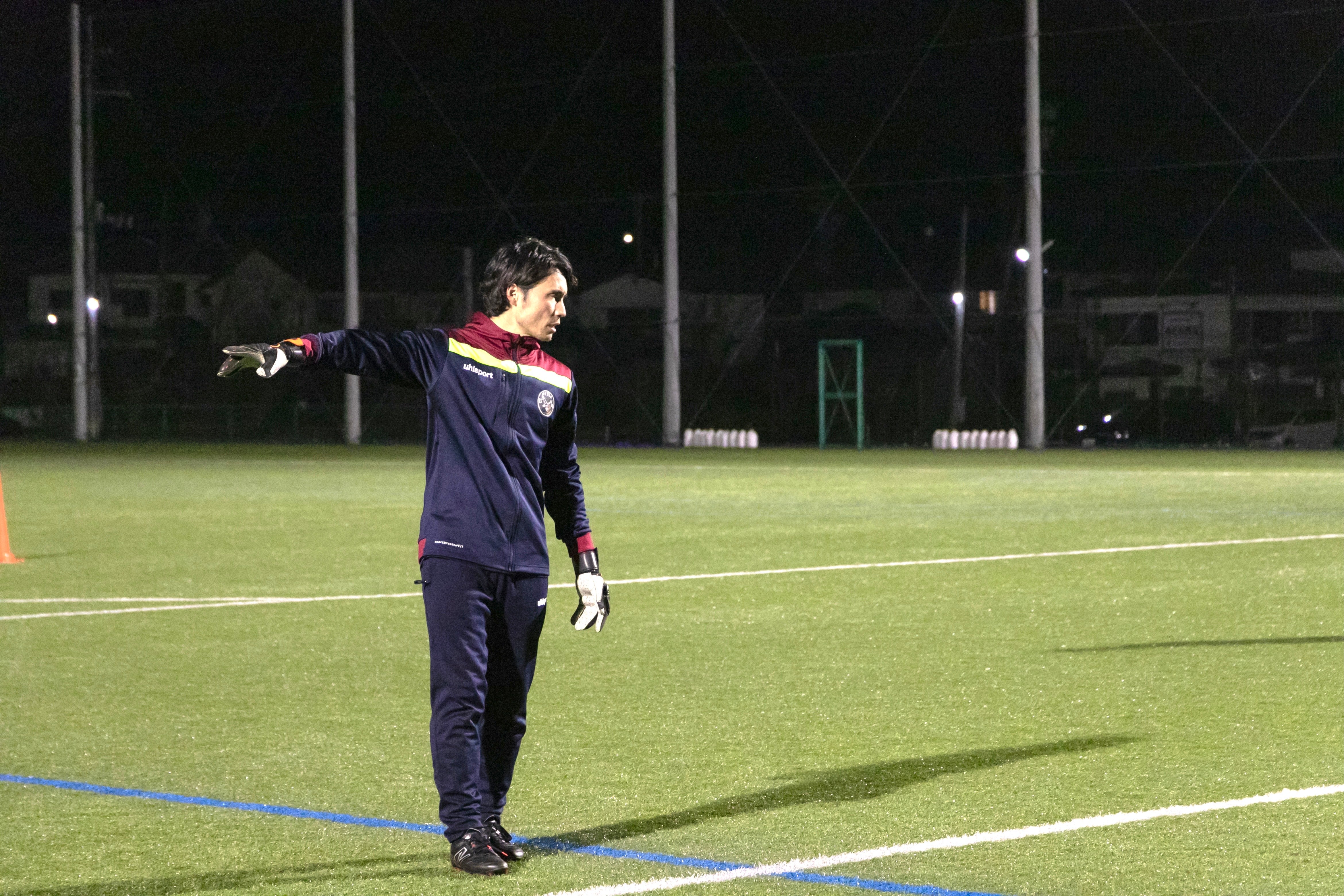 GK構えTR