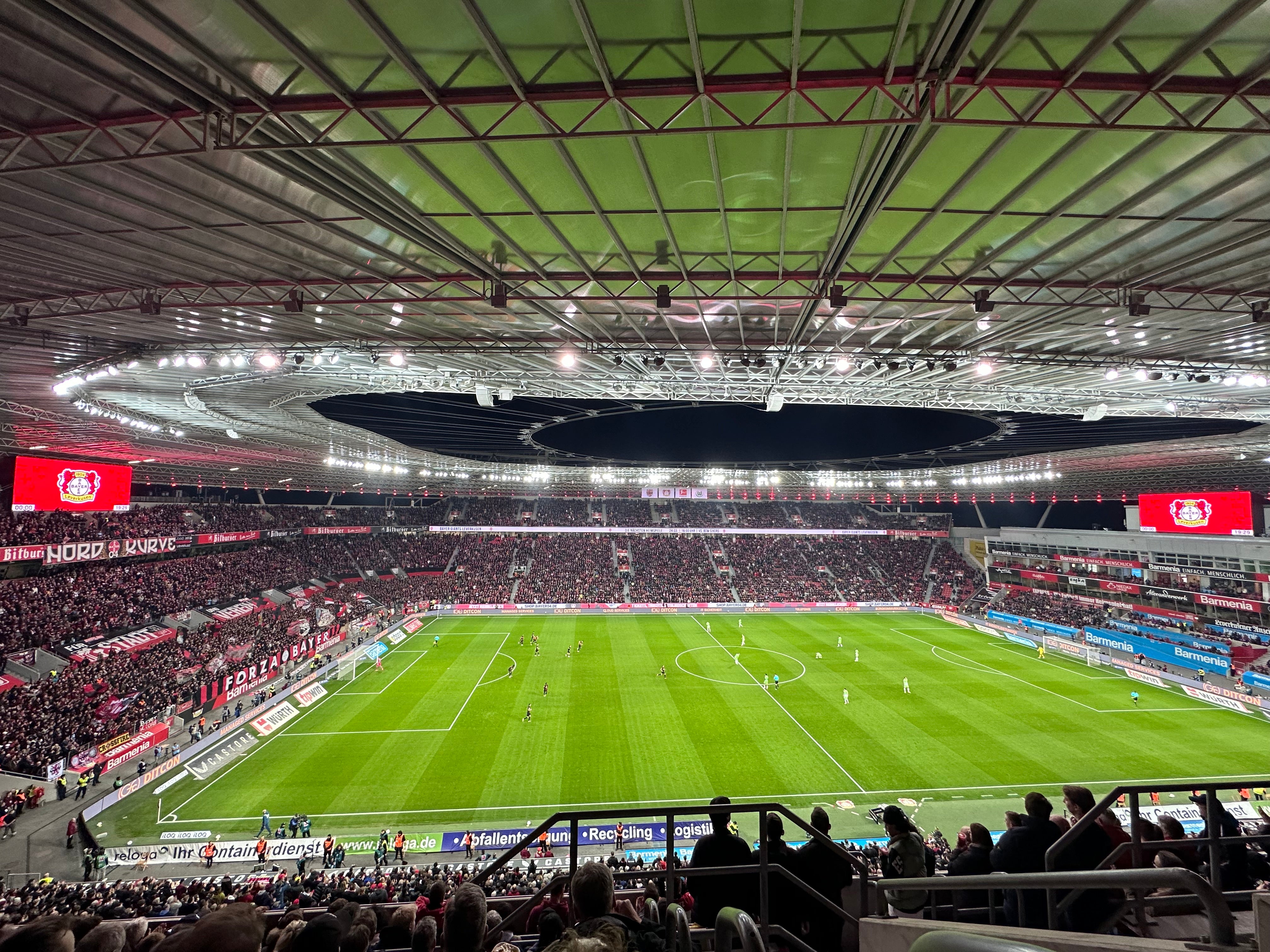レバークーゼン🆚ヴォルフスブルク(2-0)ゴールシーン