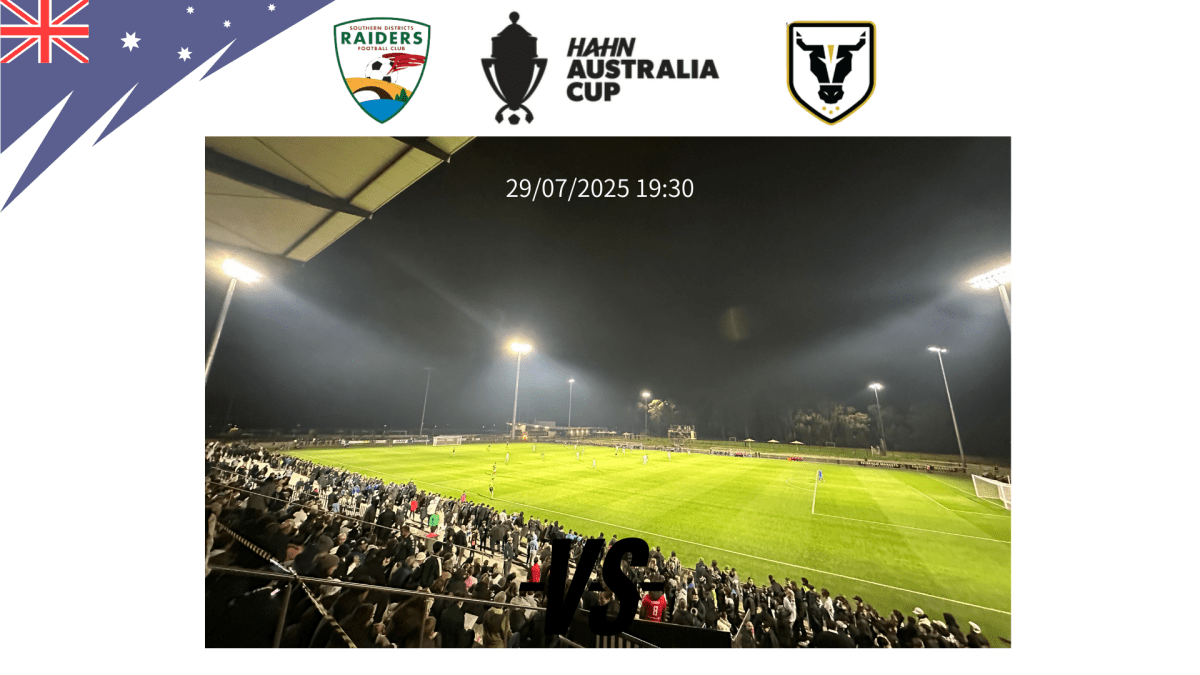 オーストラリアカップ現地観戦｜Southern Districts Raiders vs Adelaide City FC（2025年7月29日） - Piece 海外留学サポート