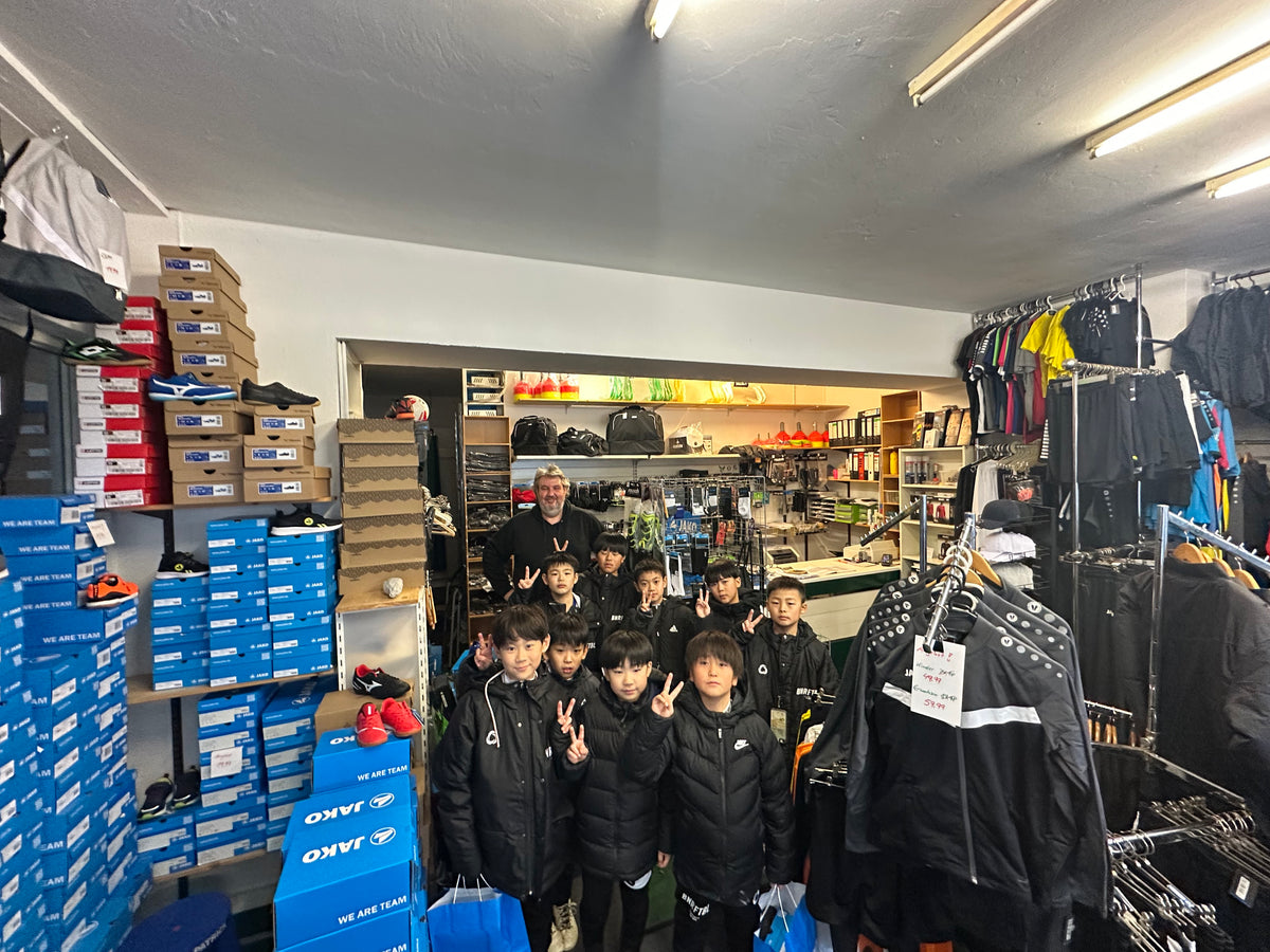 スポーツ店見学